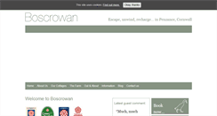 Desktop Screenshot of boscrowan.co.uk